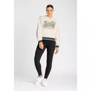 UCF Knights Champion Cropped Hoodie Cream White NWT Womens Large